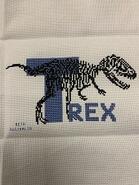 Cross stitch square for any child