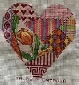 Cross stitch square for any child