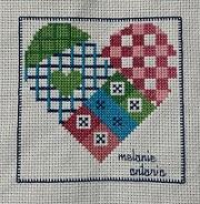 Cross stitch square for any child
