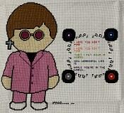 Cross stitch square for Colby R.'s quilt