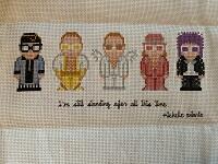 Cross stitch square for Colby R.'s quilt