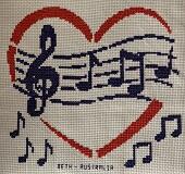 Cross stitch square for Colby R.'s quilt