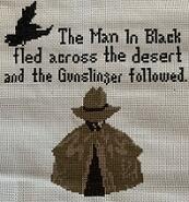Cross stitch square for Colby R.'s quilt