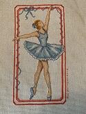 Cross stitch square for Emma Jane J.'s quilt