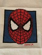 Cross stitch square for Elias M's quilt