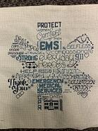 Cross stitch square for Elias M's quilt