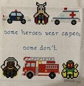 Cross stitch square for Elias M's quilt