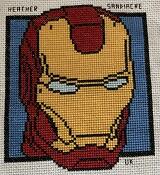 Cross stitch square for Elias M's quilt