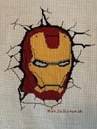 Cross stitch square for Elias M's quilt