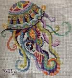 Cross stitch square for Alexis Holmgren's quilt